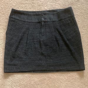 Banana Republic wool blend mini skirt